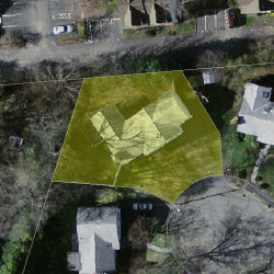 21 Jules Ter, Newton, MA 02459 aerial view
