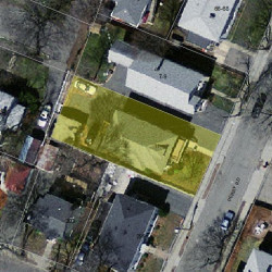 11 Perry Rd, Newton, MA 02466 aerial view