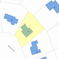 49 Rochester Rd, Newton, MA 02458 plot plan