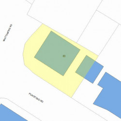 63 Playstead Rd, Newton, MA 02458 plot plan