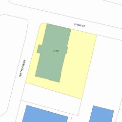 1188 Centre St, Newton, MA 02459 plot plan