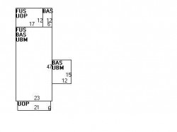 43 Oak Ave, Newton, MA 02465 floor plan