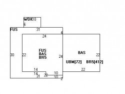 18 Dorr Rd, Newton, MA 02458 floor plan