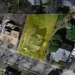 15 Moreland Ave, Newton, MA 02459 aerial view