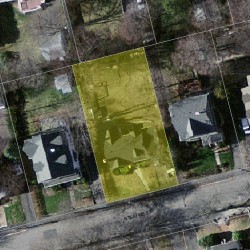 37 Stearns St, Newton, MA 02459 aerial view