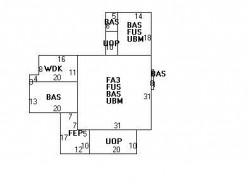 65 Waldorf Rd, Newton, MA 02461 floor plan