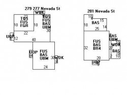 281 Nevada St, Newton, MA 02460 floor plan