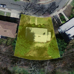 294 Woodcliff Rd, Newton, MA 02461 aerial view