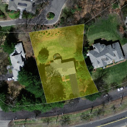 1337 Commonwealth Ave, Newton, MA 02465 aerial view