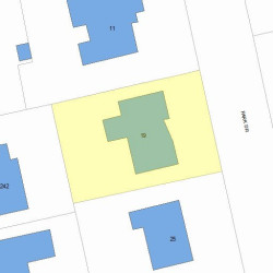 19 Park Dr, Newton, MA 02461 plot plan