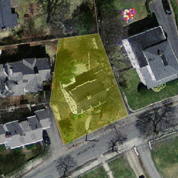 461 Wolcott St, Newton, MA 02466 aerial view