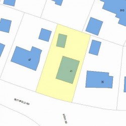 41 Bothfeld Rd, Newton, MA 02459 plot plan
