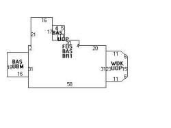 386 Commonwealth Ave, Newton, MA 02459 floor plan