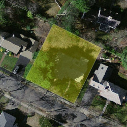 45 Littlefield Rd, Newton, MA 02459 aerial view