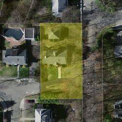 5 Channing Rd, Newton, MA 02459 aerial view