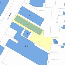 70 Needham St, Newton, MA 02461 plot plan