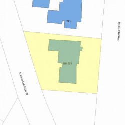 199 Winchester St, Newton, MA 02461 plot plan