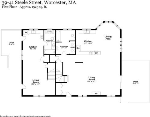 39 Steele St, Worcester, MA 01607 exterior