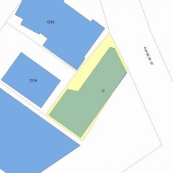15 Cypress St, Newton, MA 02459 plot plan