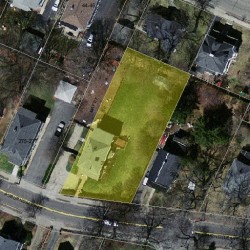 269 Auburndale Ave, Newton, MA 02466 aerial view