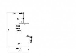 128 Boyd St, Newton, MA 02458 floor plan