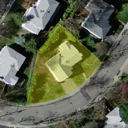 155 Cynthia Rd, Newton, MA 02459 aerial view