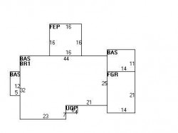 33 Warren Rd, Newton, MA 02468 floor plan