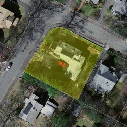 30 Berwick Rd, Newton, MA 02459 aerial view