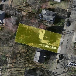 15 Princeton St, Newton, MA 02458 aerial view