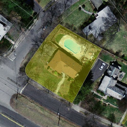 1701 Commonwealth Ave, Newton, MA 02465 aerial view