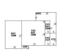 66 Quinobequin Rd, Newton, MA 02462 floor plan