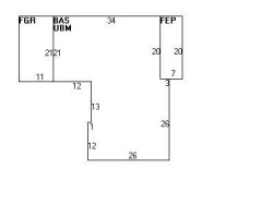 48 Maynard St, Newton, MA 02465 floor plan