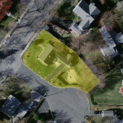 118 Wiswall Rd, Newton, MA 02459 aerial view