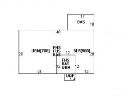 76 Lewis St, Newton, MA 02458 floor plan