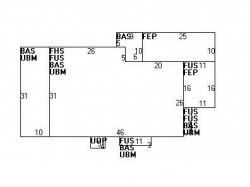 216 Pearl St, Newton, MA 02458 floor plan