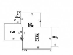 42 Sheldon Rd, Newton, MA 02459 floor plan