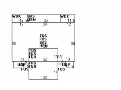 162 Chapel St, Newton, MA 02458 floor plan