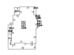 889 Beacon St, Newton, MA 02459 floor plan