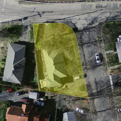 5 Philbrick Rd, Newton, MA 02459 aerial view