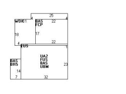 98 Oakdale Rd, Newton, MA 02461 floor plan