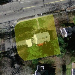 646 Beacon St, Newton, MA 02459 aerial view