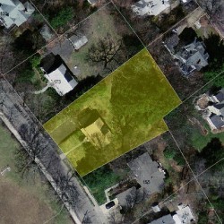 165 Berkeley St, Newton, MA 02465 aerial view