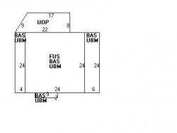 46 Tamworth Rd, Newton, MA 02468 floor plan