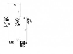 61 Forest St, Newton, MA 02461 floor plan