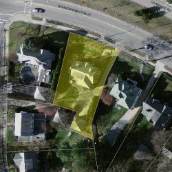 774 Commonwealth Ave, Newton, MA 02459 aerial view