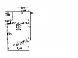 321 Cabot St, Newton, MA 02458 floor plan