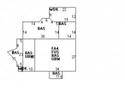 1411 Beacon St, Newton, MA 02468 floor plan