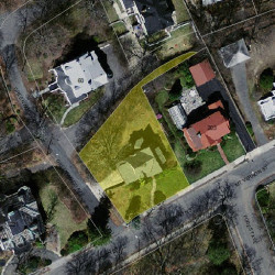 209 Mount Vernon St, Newton, MA 02465 aerial view