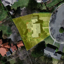 17 Ascenta Ter, Newton, MA 02465 aerial view