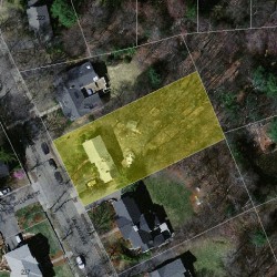 236 Upland Ave, Newton, MA 02461 aerial view